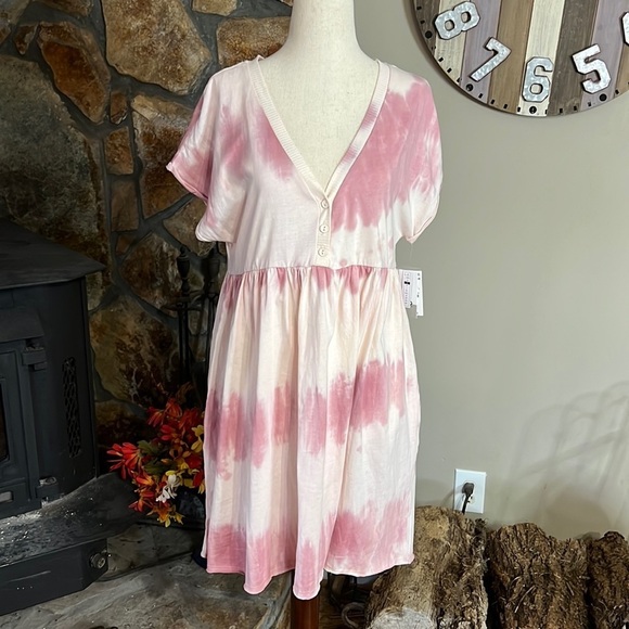 BP Tie Dye Babydoll Dress - Picture 2 of 12